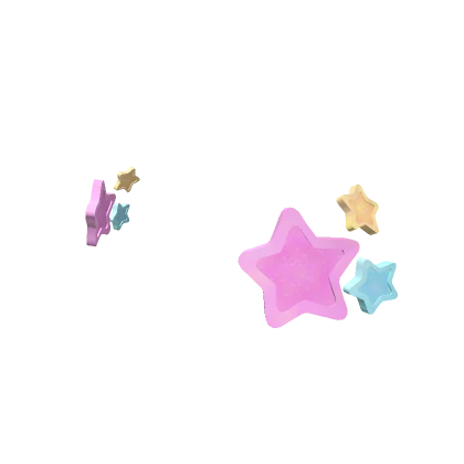 Star Hair Clips (Pastel)