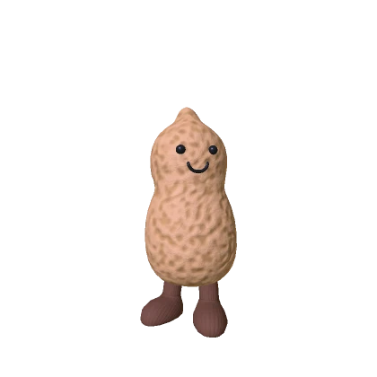 Mini Peanut Plushie