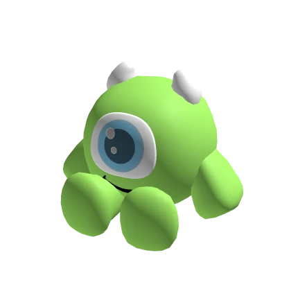 Mike Wazowski Green Cyclops Monster Plush Holdable