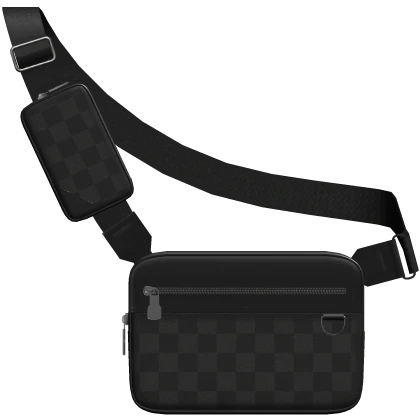 Black FS Designer Crossbody