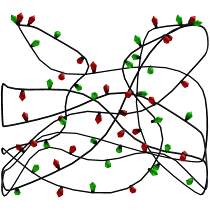 Tangled Christmas Lights [1.0]
