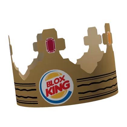 Burger Meme King Crown