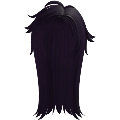 Scene Side Parted Hair In Dark Purple