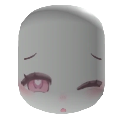 Kawaii Love Sweet Sleepy Expression (White)