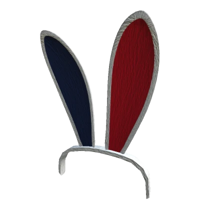 Tommy New Year Bunny Ears Red/Blue