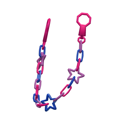 bi pride 1.0 right kidcore wallet chain