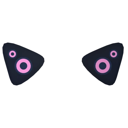 (Glows) Pink Robot Kitten Ears