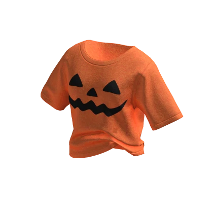 ✨ Y2K Halloween Preppy Orange Fall Comfy Tee