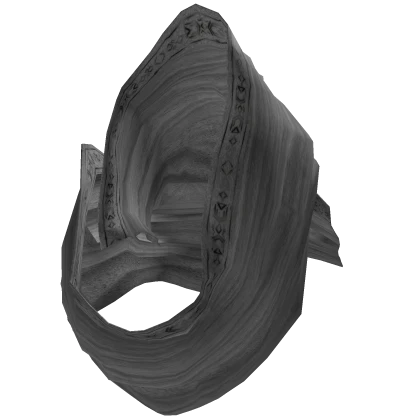 Esoteric Rune Veil Grey Scarf