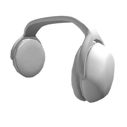 Modern White Headphones