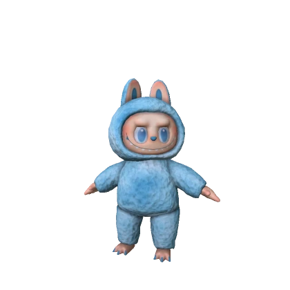 Bubu the Monster Blue