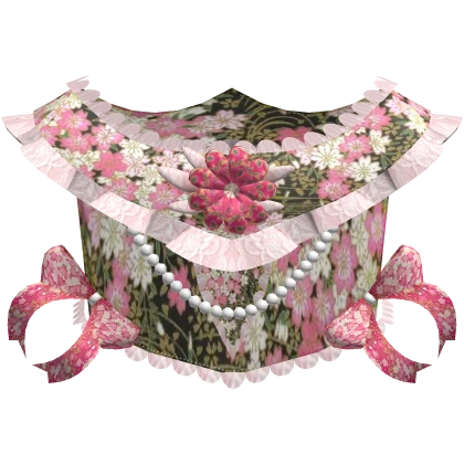 Spring Floral Victorian Rococo Regency Corset Top