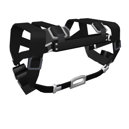 Tactical Black harness Rig Female