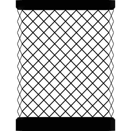[R6] Right Black Fishnet Sleeve