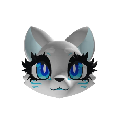 Blue Demon Fox Cat Female Kemono