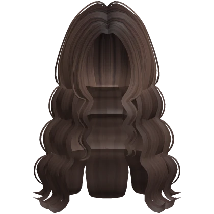 Long Wavy Ethereal Curly Hair (Brown)