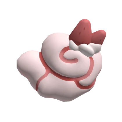 Creampuff Puppy Tail (Strawberry Vanilla)