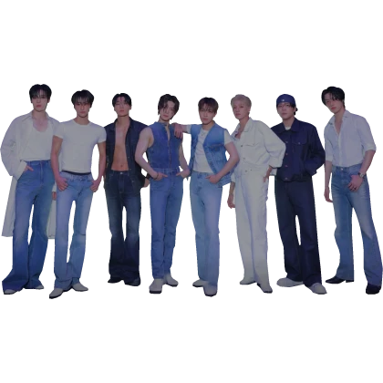 ATEEZ Kpop Back Buddy Cutout
