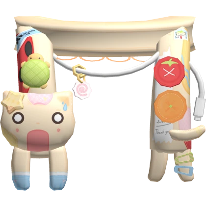 1.0 Kawaii Yapper Kitty Scarf