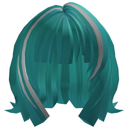 Cyan Cute Short Hair