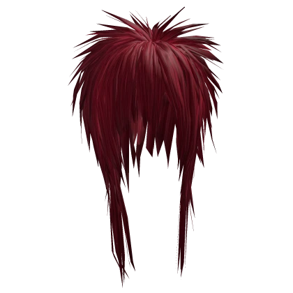 Spiky Messy Bangs (Red)