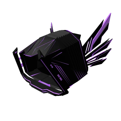 Cyber Armored Hood (Purple)