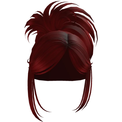[PBR] Y2K Messy Spikey Bun