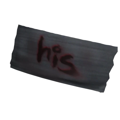 "His" Matching Mouth Tape
