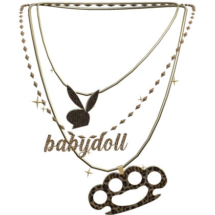 2000s Rhinestone Gold Leopard Print Necklace