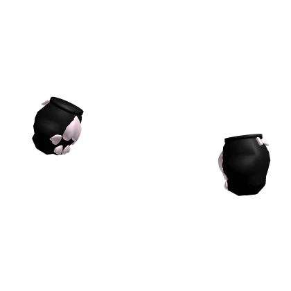 ♡ : little black paws with heart pawpads