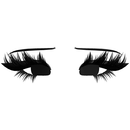 ♡ serene lashes (black)