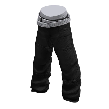 Y2K Baggy Jeans Black