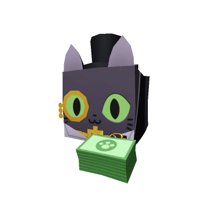 Rich Cat Shoulder Pet!