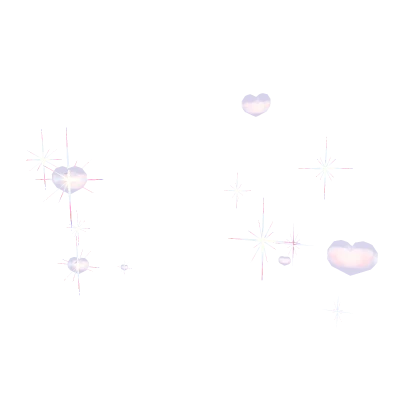 White Glow Lovely Shoujo Anime Heart Sparkle Aura
