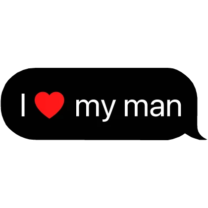 I heart my man