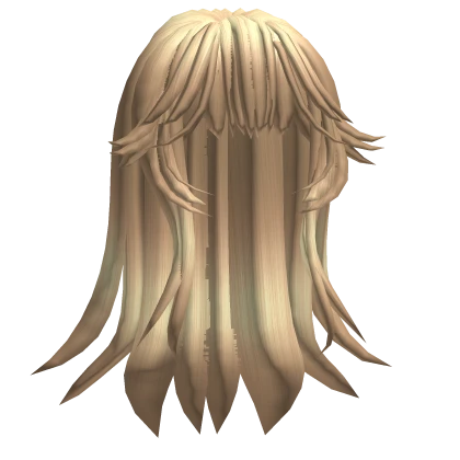Blonde Anime Long Hair