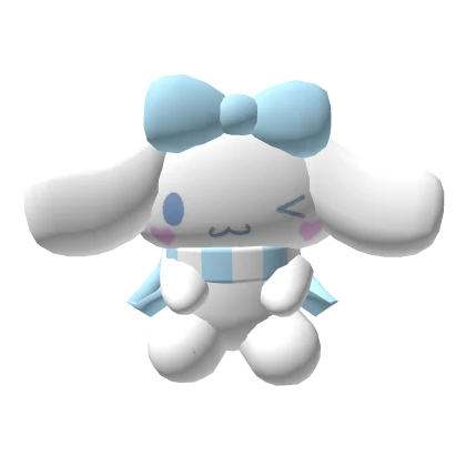 Cute Cinnamoroll Backpack With Scarf 🤍