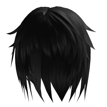 Gothic Messy Emo Hair