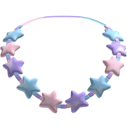 ✰ Star Pastel Necklace Kidcore Kandi Harajuku ✰