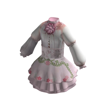 Pink and White Fairy Core Dress