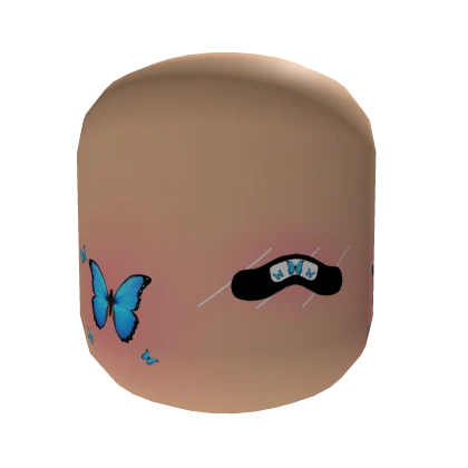 Cute Butterfly Face With Bandage 🦋
