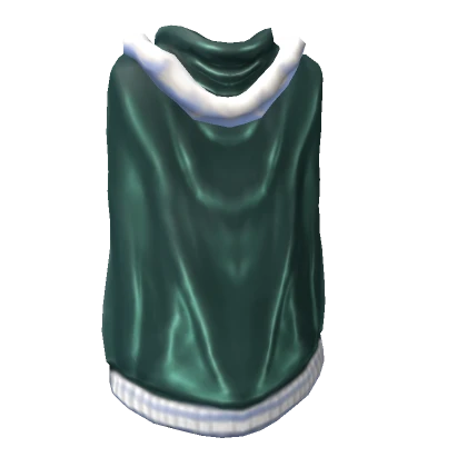 Long green cape