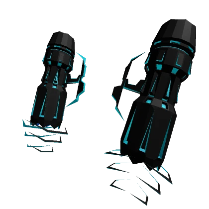 Cyber Octave Jetpack (Neon Blue)