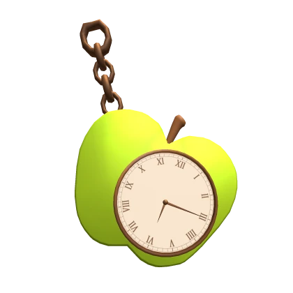 3.0 Green Apple Pocket Watch Igari Keychain