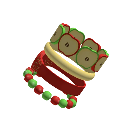 Igari Harajuku Mori Kei Twee Apple Braclet