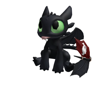 Toothless Shoulder pal