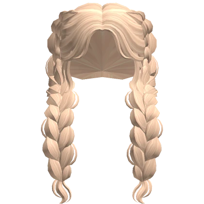 Long Blonde Mermaid Braids