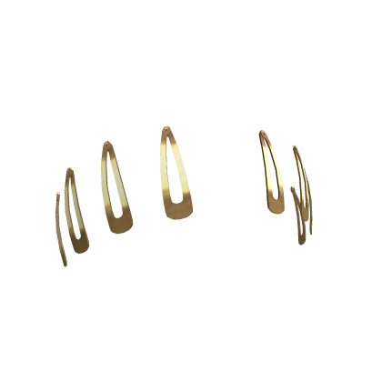 Y2K Snap Clips [Gold]