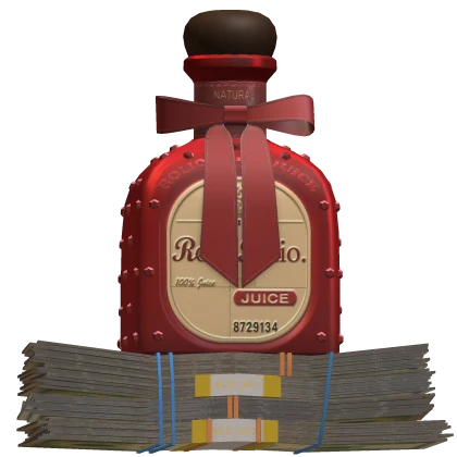 ♡ Red Don Bloxio Juice W/ Money Stack