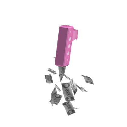 [HAND ITEM] Pink Money Gun